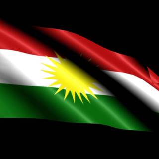 Kurdistan flagge HD Wallpaper