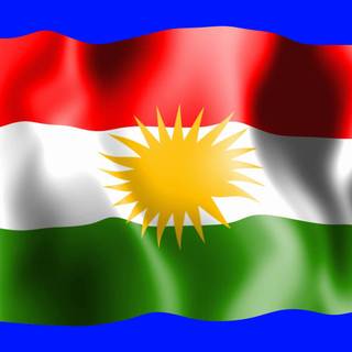 Kurdistan flagge HD Wallpaper