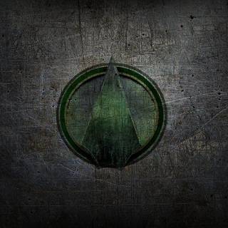 Green arrow background