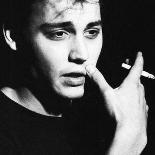 Johnny depp smoking wallpaper