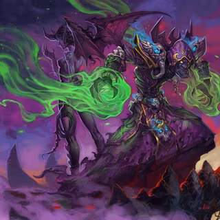 Wow warlock wallpaper HD