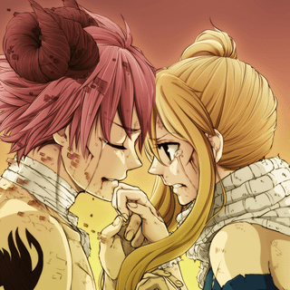 Fairy tail lucy and natsu wallpaper