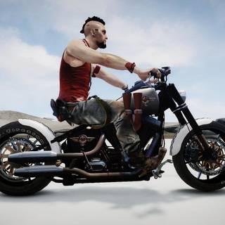 Harley bobber wallpaper