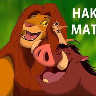 Hakuna matata wallpaper