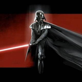 Darth vader red wallpaper