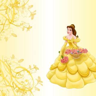 Wallpaper princess belle