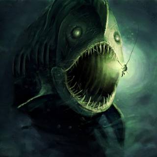 Seamonster wallpaper