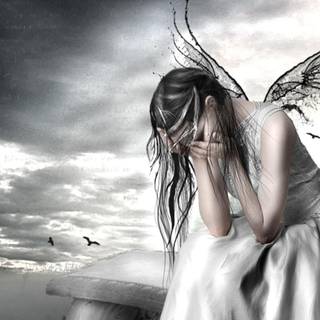 Sad emo boy HD wallpaper