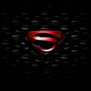 Superman logo wallpaper blue