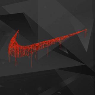 Nike wallpaper red
