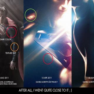 Superman man of steel wallpaper 3d