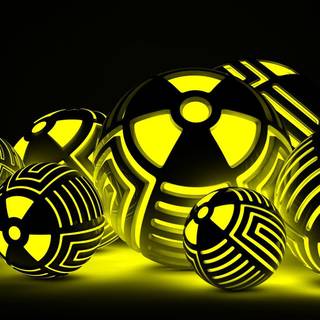 Radioactive wallpaper