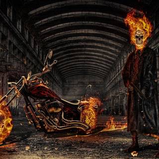 Ghost rider full HD wallpaper