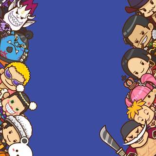Chibi One Piece background