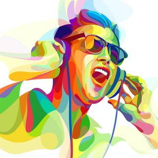 Google music wallpaper