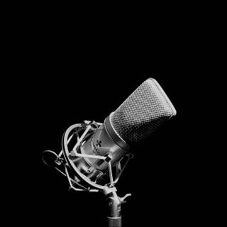 Studio microphone wallpaper