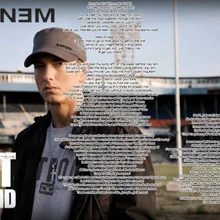 Eminem not afraid HD wallpaper