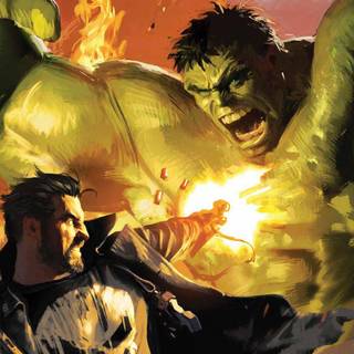 Marvel comics desktop background