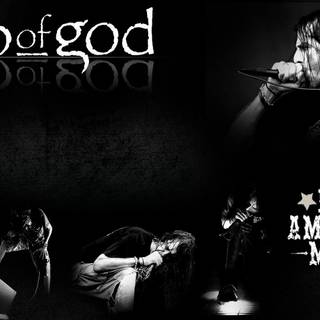 Lamb of god logo wallpaper