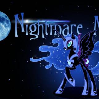 Nightmare moon wallpaper