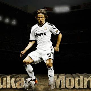Luka Modrić 2018 wallpaper