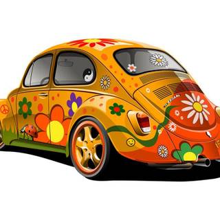 Cartoon cars wallpaper