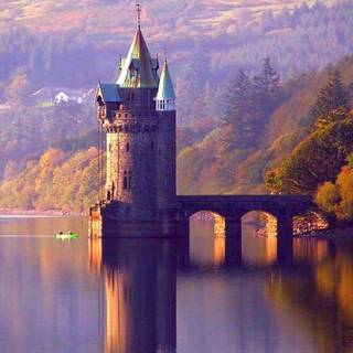 Cool river wallpaper