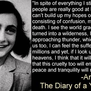 Anne Frank wallpaper