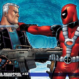 Cable Deadpool wallpaper