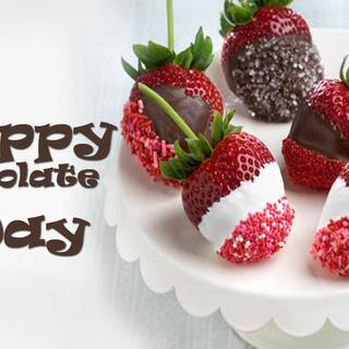 Pick Strawberries Day wallpaper