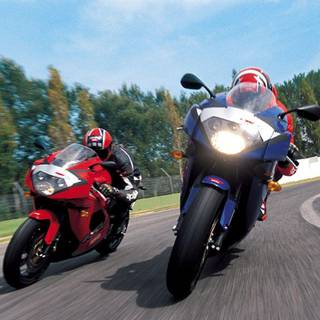 Bike racing wallpaper