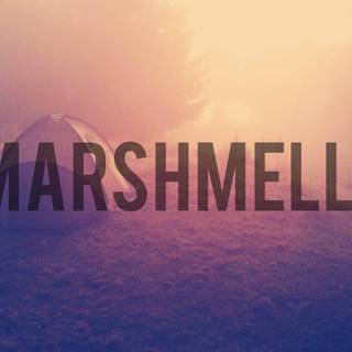 Marshmello logo wallpaper