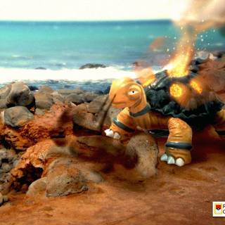 Torkoal HD wallpaper