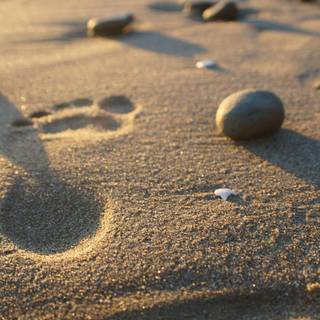 Footprint wallpaper