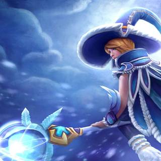 Crystal Maiden wallpaper