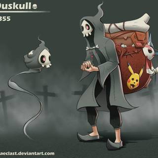 Duskull HD wallpaper