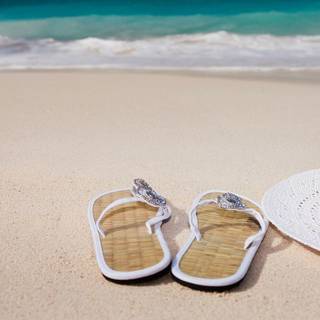 Flip flops wallpaper