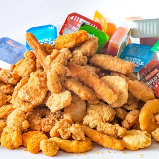 Chicken nugget wallpaper