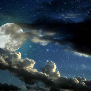 Strawberry Moon wallpaper