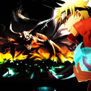 Naruto and Goku wallpaper