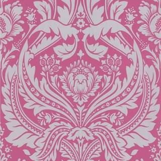 Pink and gold wallpaper
