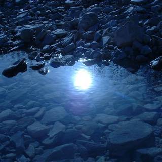 Blue lagoon wallpaper