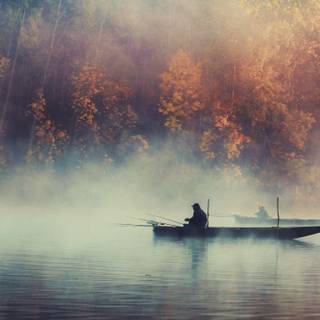 Fisherman wallpaper