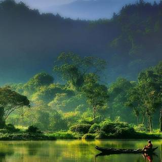 Fisherman wallpaper