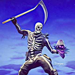 Skull Trooper wallpaper