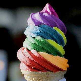 Creative ice cream wallpaper