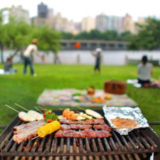 Barbecue Day wallpaper