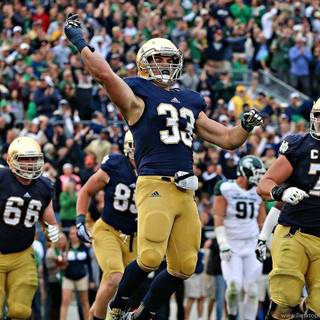 Notre Dame Fighting Irish football wallpaper