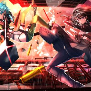 Gun Gale Online wallpaper