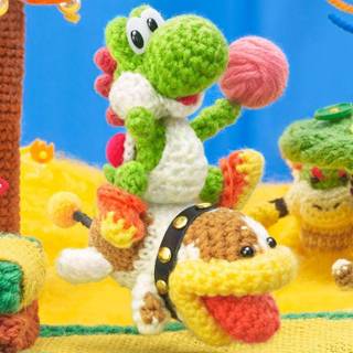 Yoshi's Woolly World wallpaper